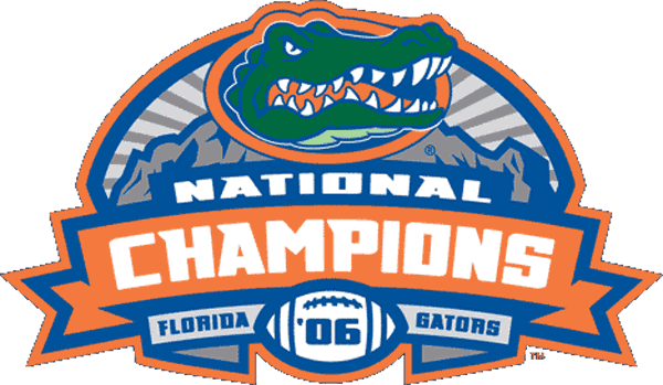 Florida Gators 2006 Champion Logo t shirts DIY iron ons v2